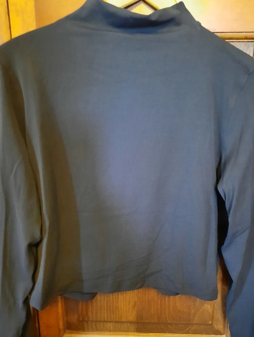 🛍 Lululemon All Aligned Mock Neck Long Sleeve Shirt Black Activewear Size 12